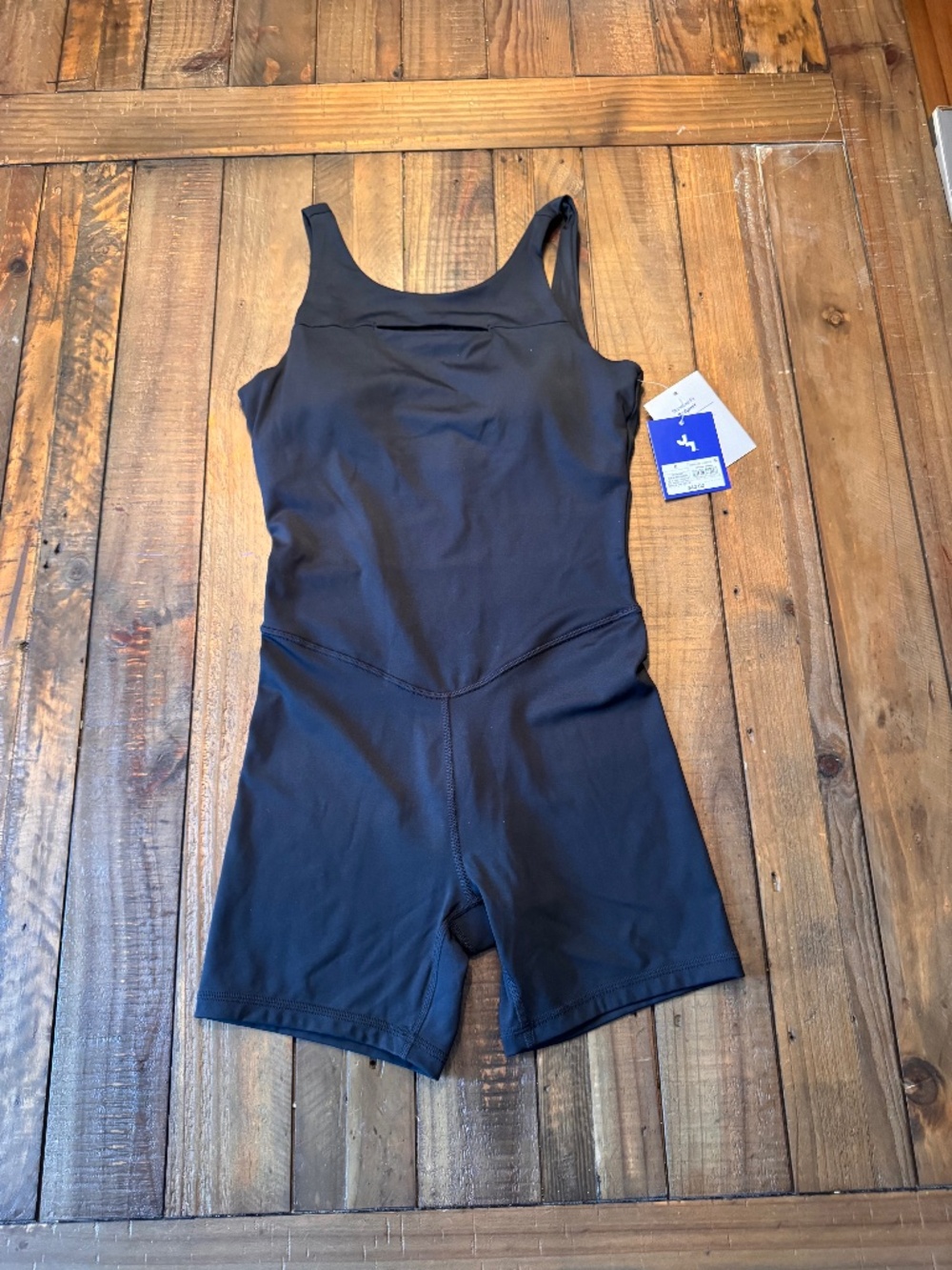 JoyLab Cut Out Short Bodysuit/Romper. Size Small. Black